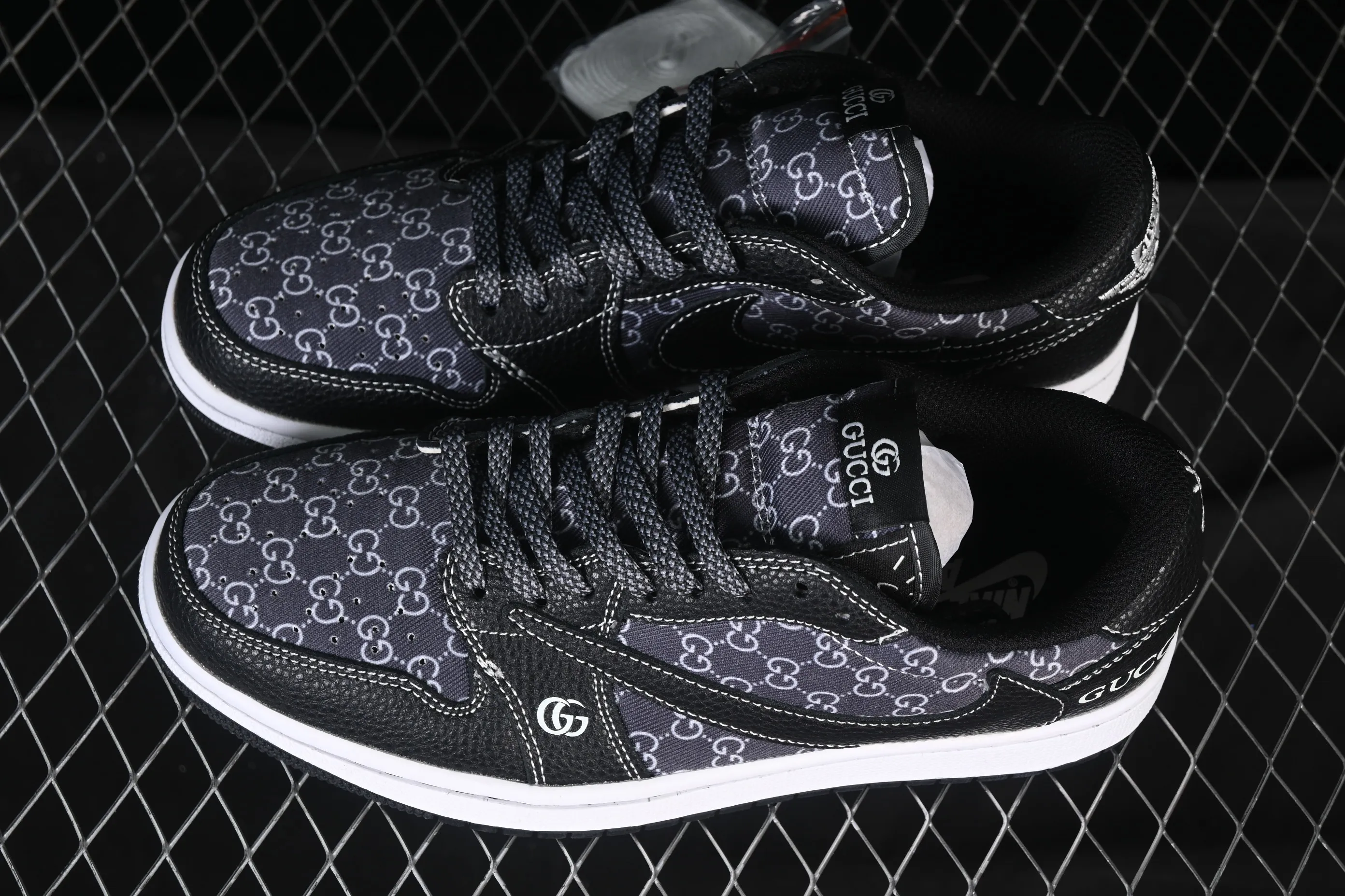 All categories Air Jordan Jordan series basketball shoes Air Jordan 1 Low High-end customized low-top sneakers Travis Scott x Fragment Design x Air Jordan 1 Low OG SP AJ1 Joe 1 Gucci joint black pebbles low-top cultural casual sneakers DZ5899-002